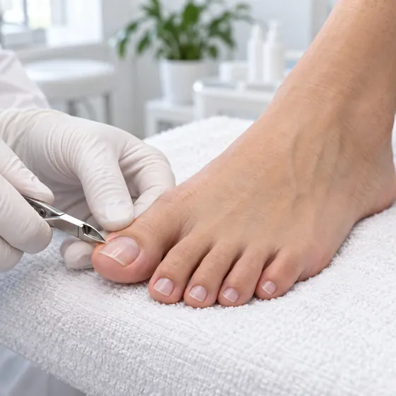 Nagelverzorging in behandeling